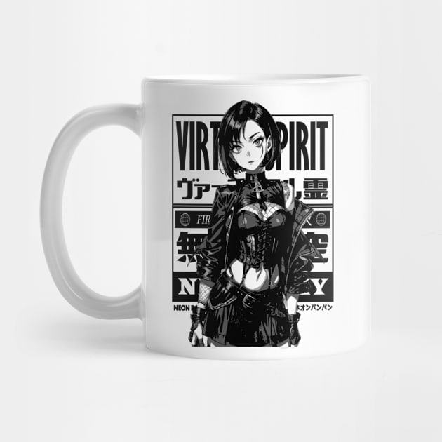 Cyberpunk Girl Goth Grunge Japanese Fashion by Neon Bang Bang